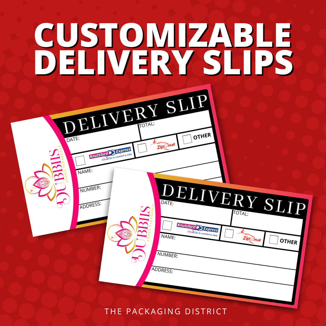 Delivery Slips (Custom)