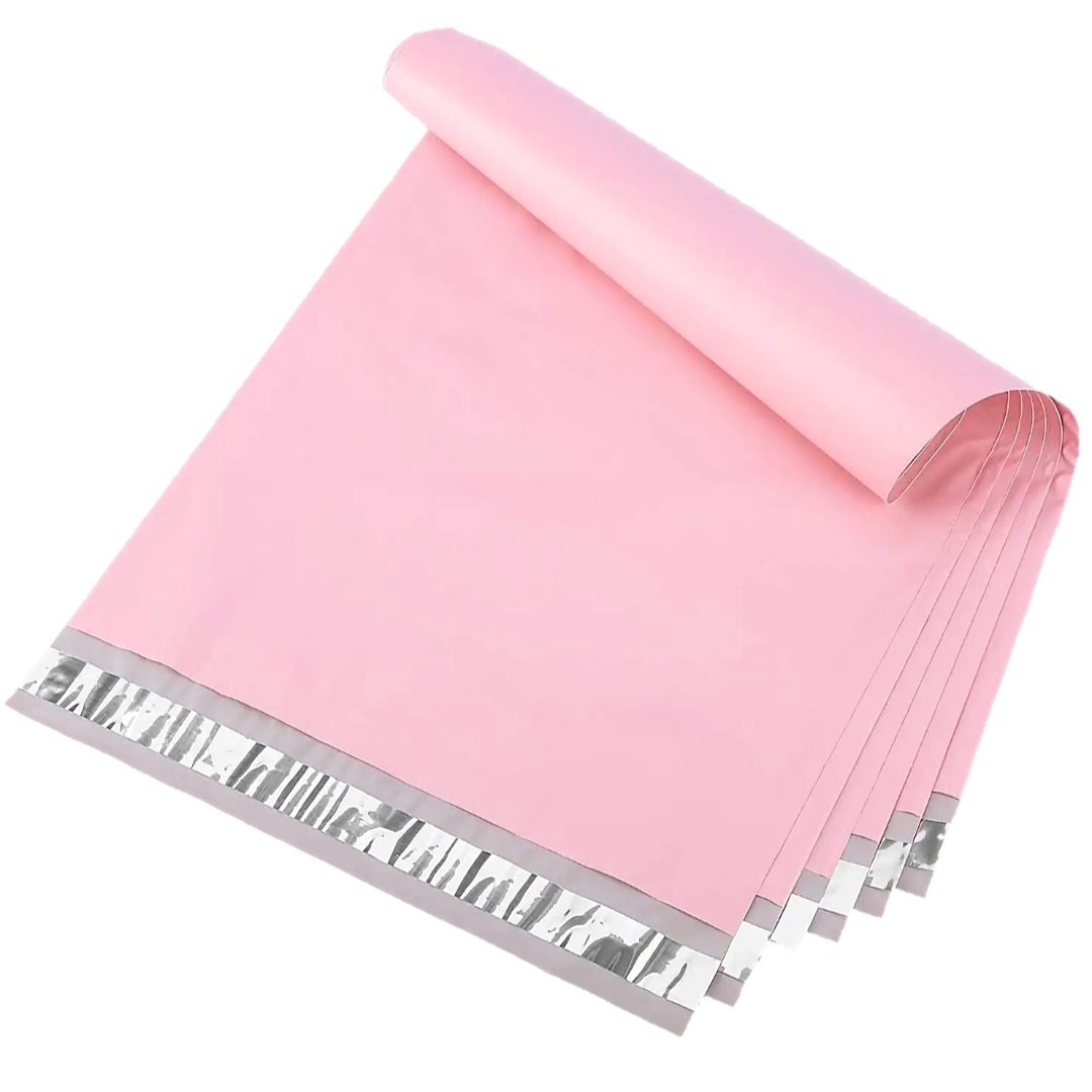 12×16&quot; Polymailers (Light Pink), Quantity: 10