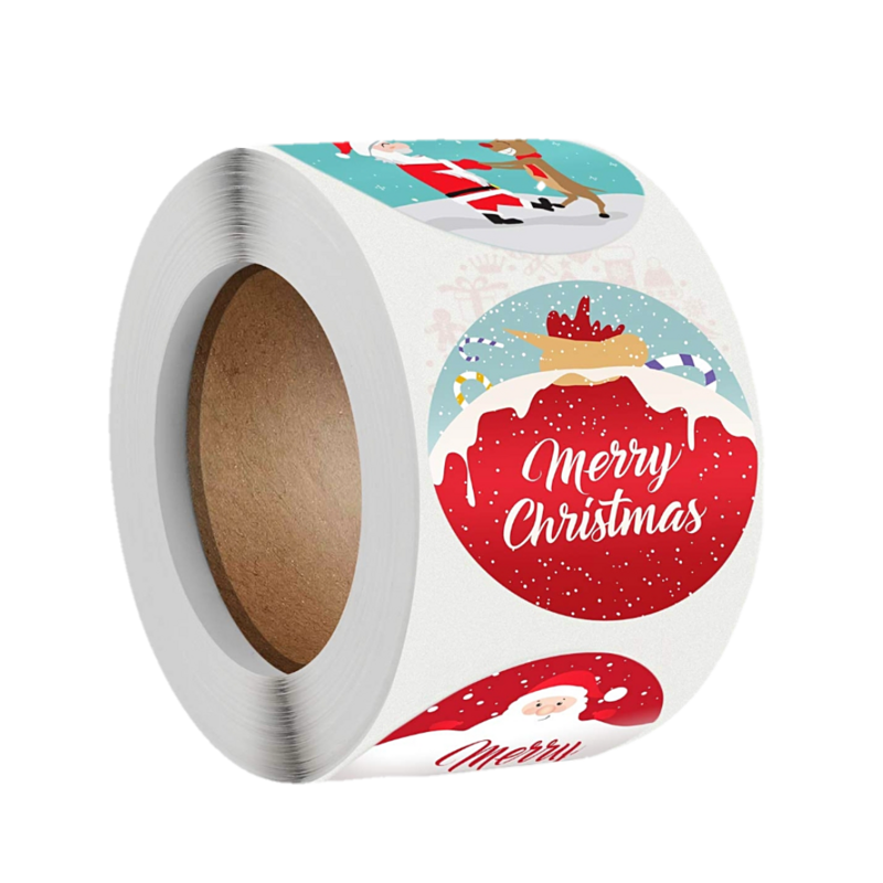1.5" Christmas Stickers