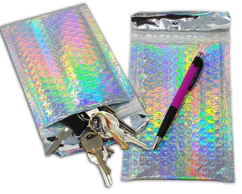 4×8 Iridescent Bubble Mailers