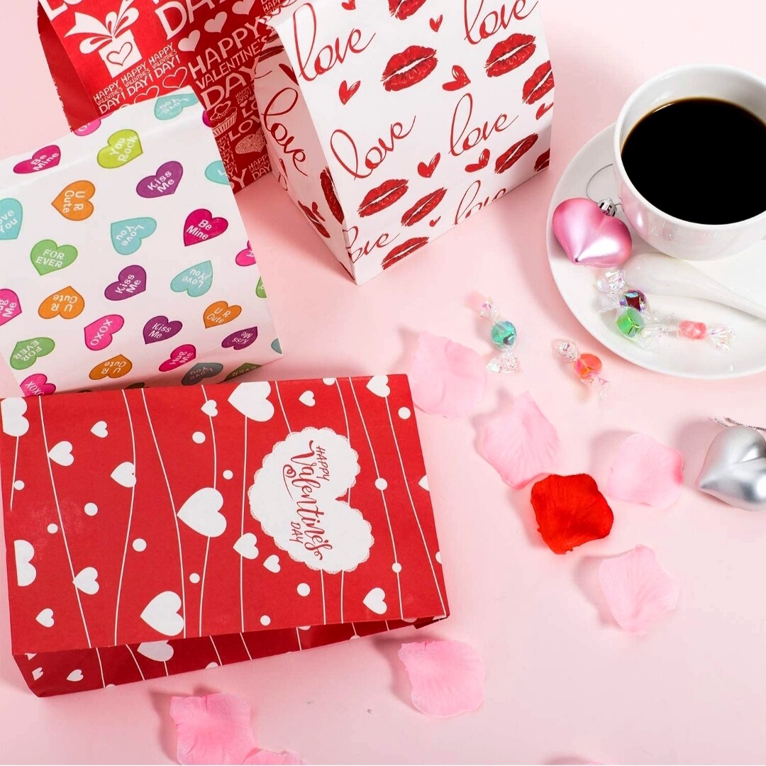 Valentine's Inspired Shopping Bags