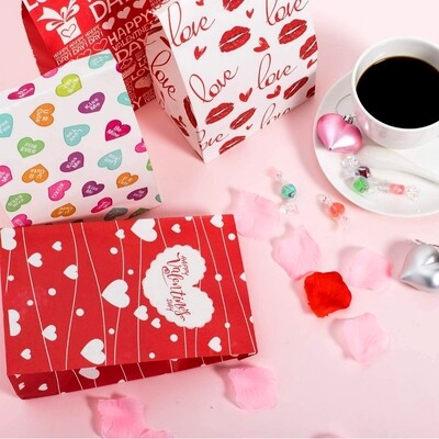 Valentine&#39;s Inspired Shopping Bags