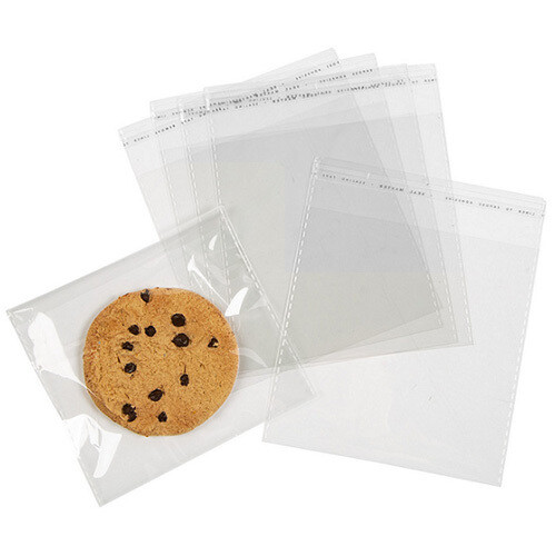 5×5 Resealable Cellophane Bags