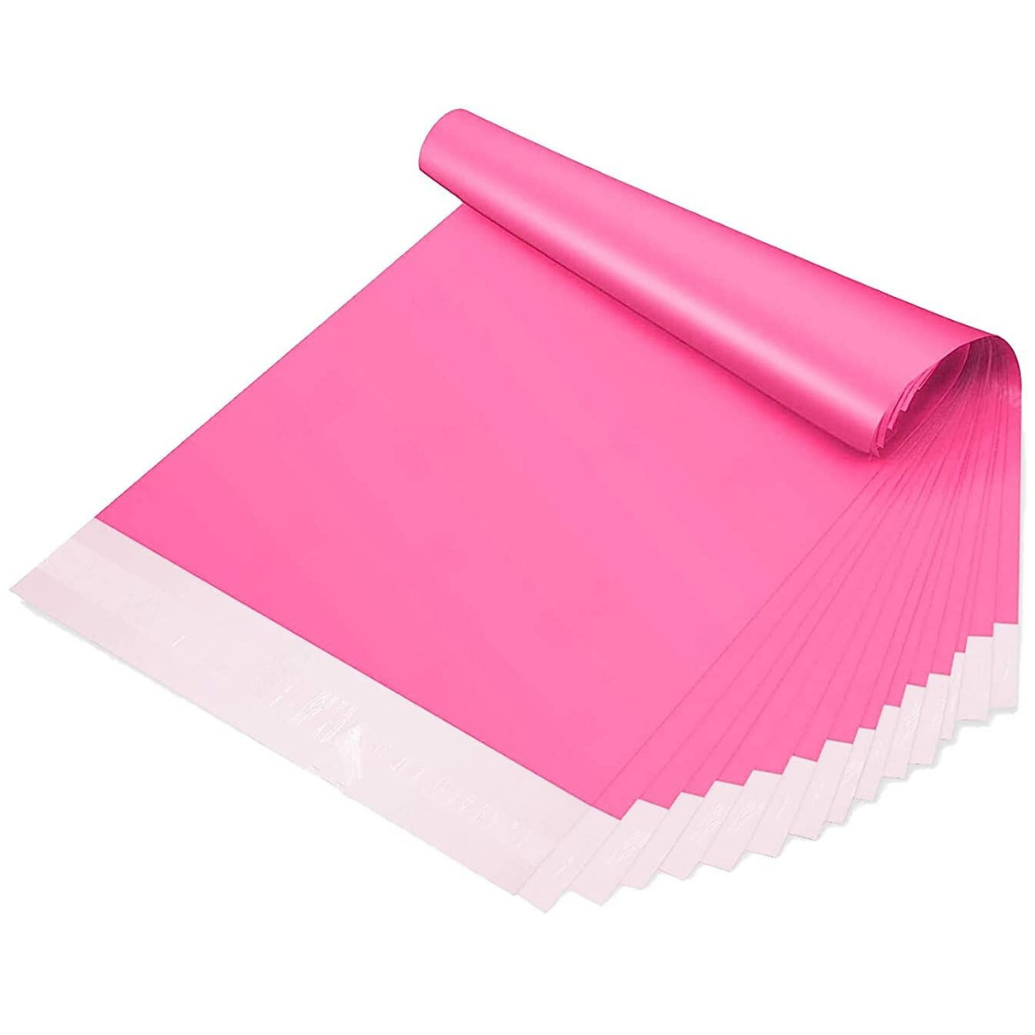 12×16&quot; Polymailers (Hot Pink) 1.5mm, Quantity: 10