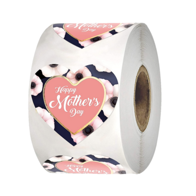 Mother&#39;s Day Heart Stickers