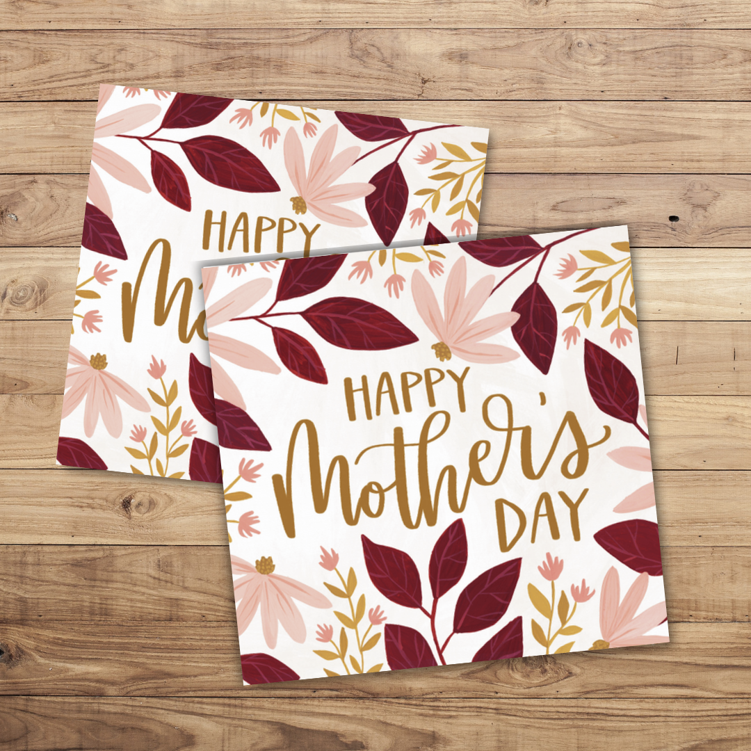 Mother&#39;s Day Decals (LARGE), Quantity: 4