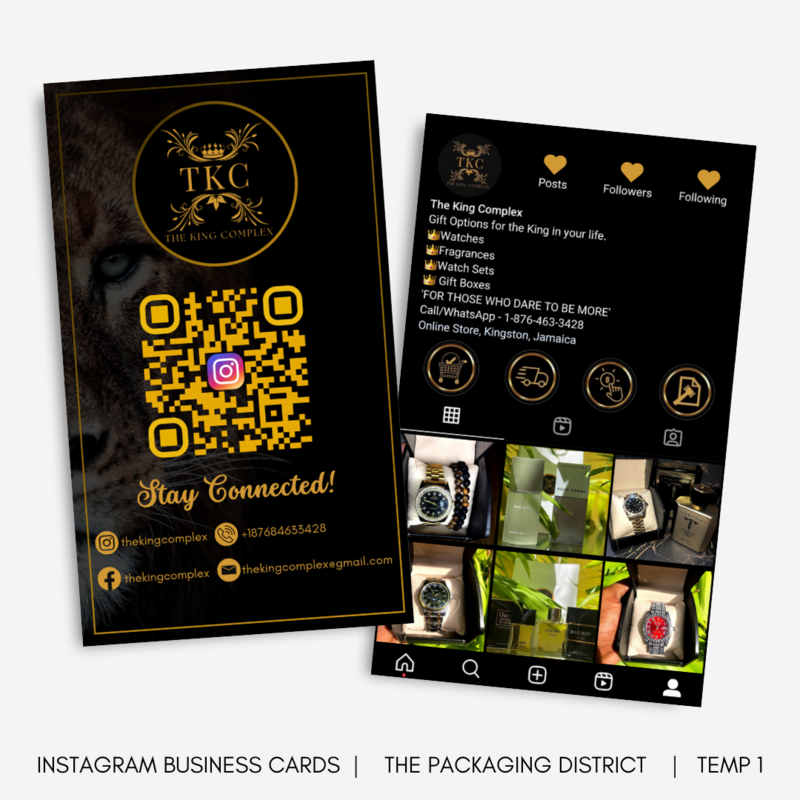 Instagram Business Cards