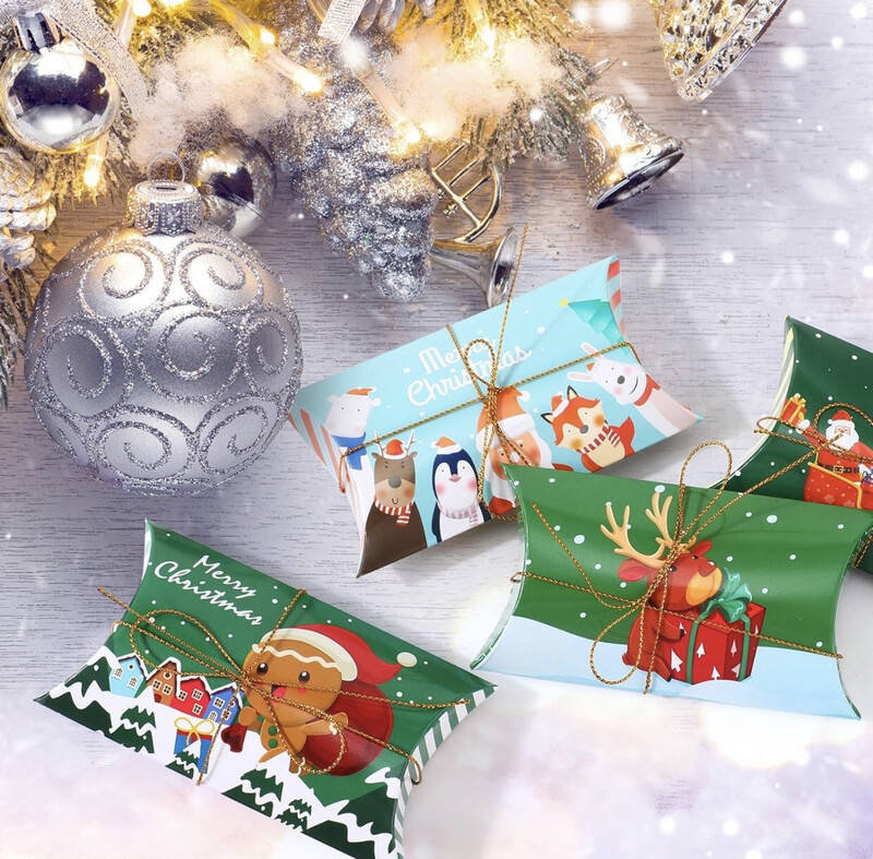 Christmas Pillow Boxes