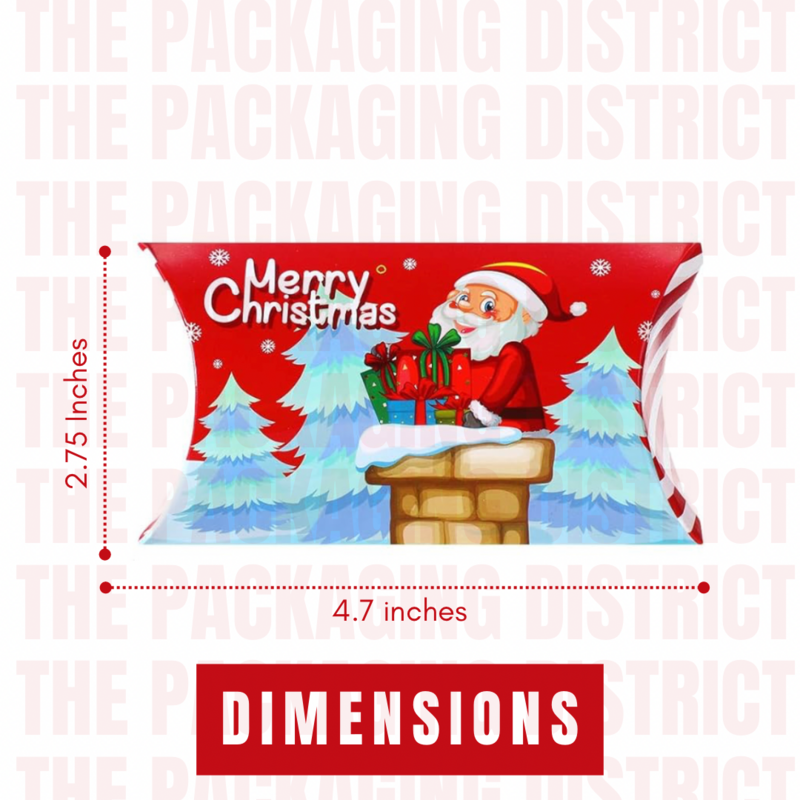 Christmas Pillow Boxes