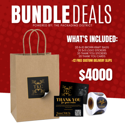 Bundle Deal - 8×10 Paper Bags