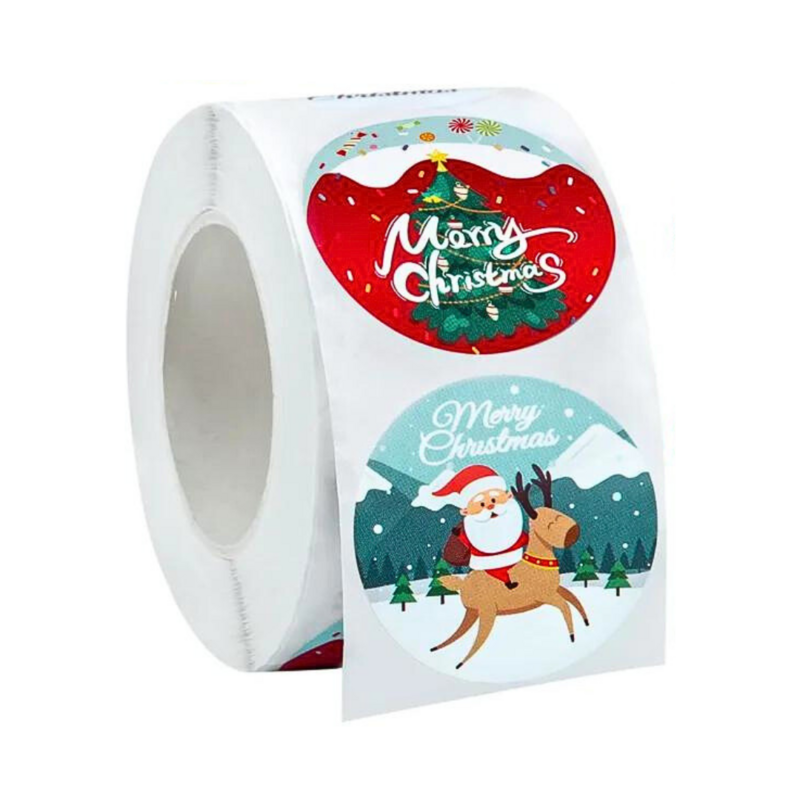 1.5" Christmas Stickers