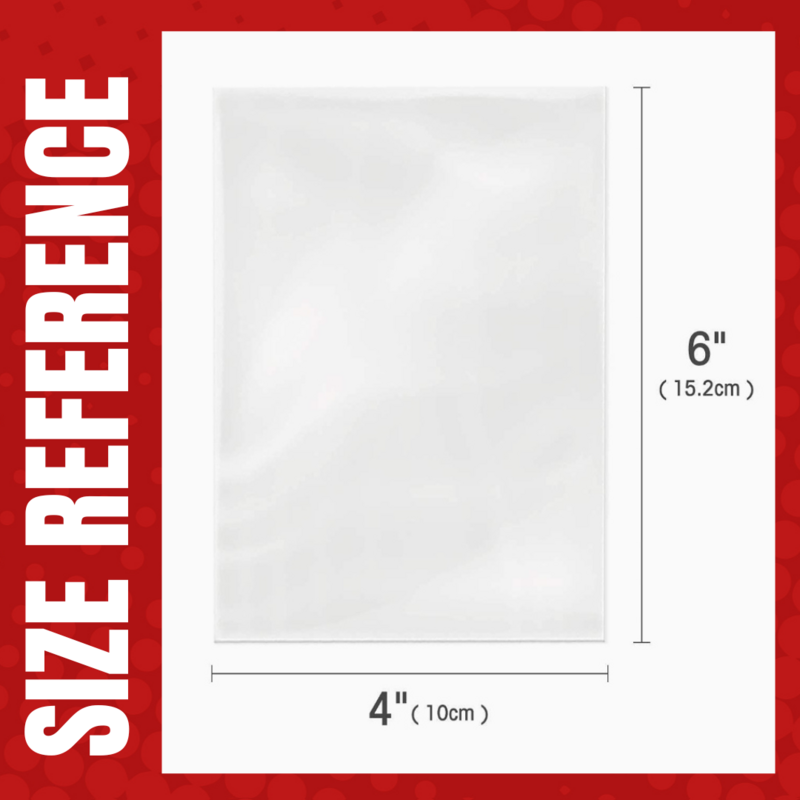 4×6" Shrink Wrap Bags