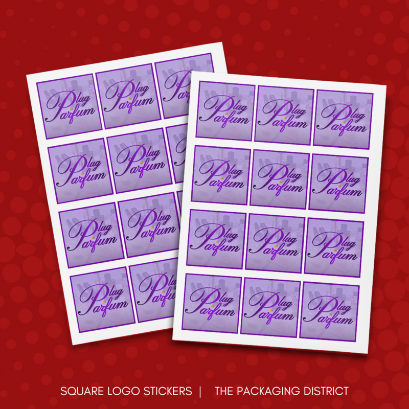 Square Custom Stickers