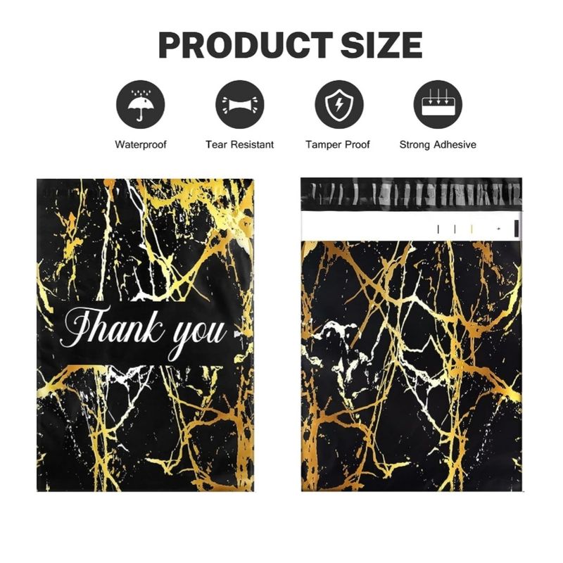 10×13 Thank You Polymailers