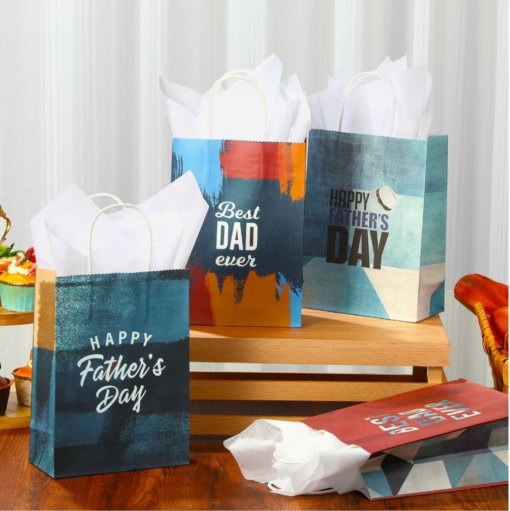 6×8 Assorted Fathers Day Shopping Bags