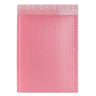 8.5×12&quot; Bubble Mailers (Light Pink)