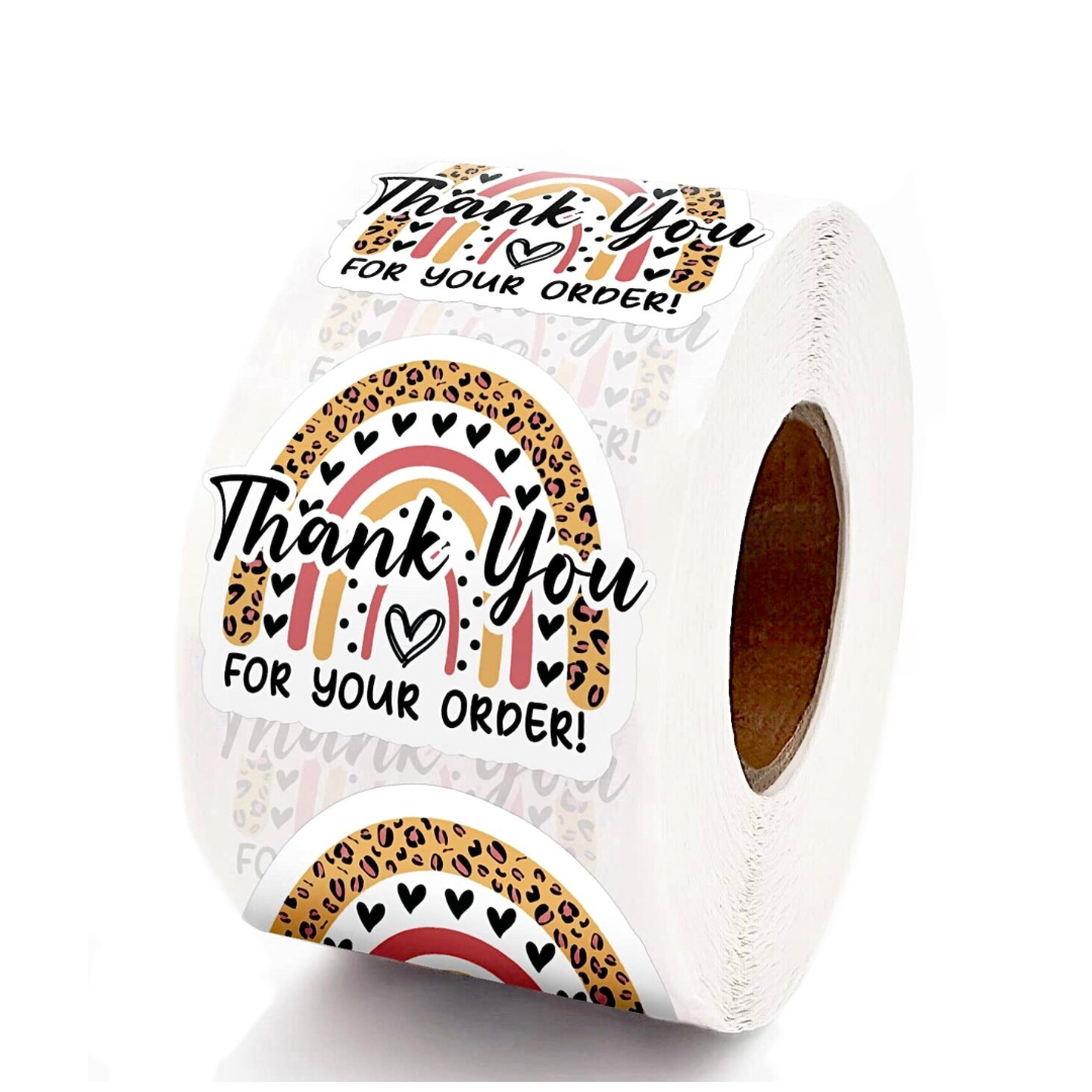 2&quot; Thank You Stickers