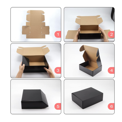 11×9×3" Black Merchandise Box