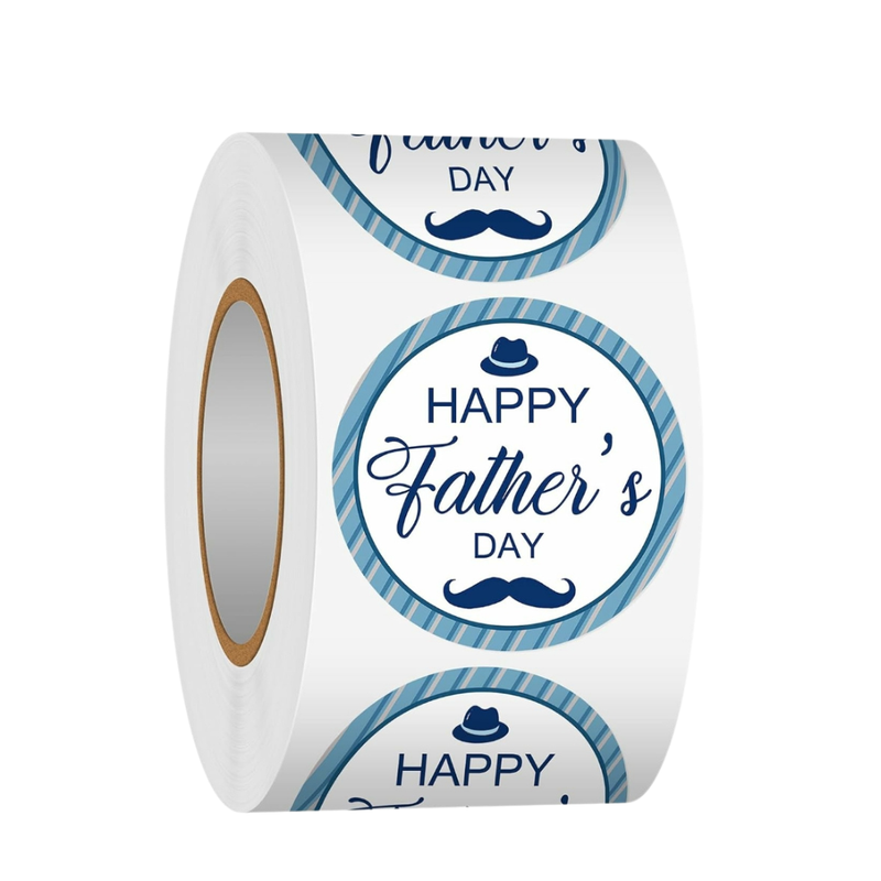 1.5" Father's Day Stickers