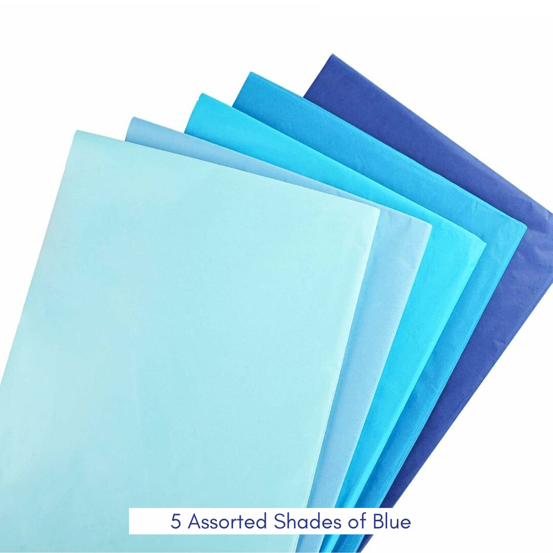 Blue Tissue Paper (Assorted)