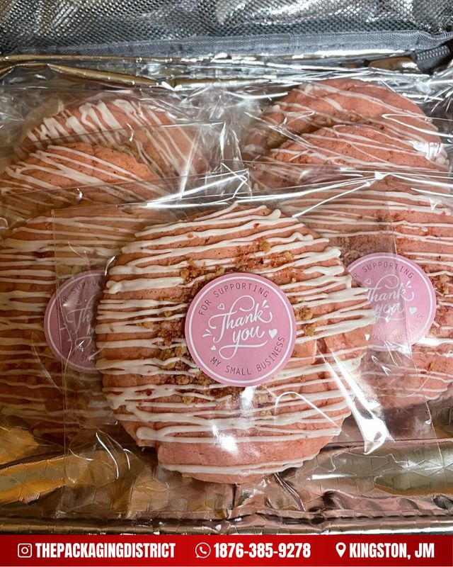 1.5" Thank You Stickers