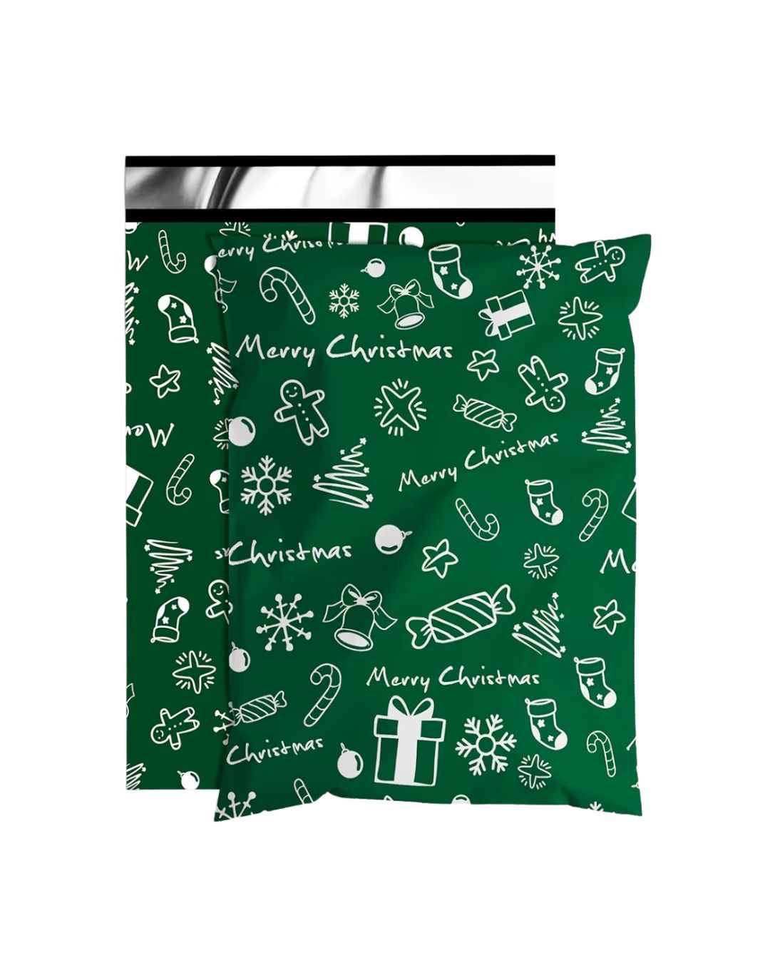 10×13&quot; Merry Christmas Polymailers