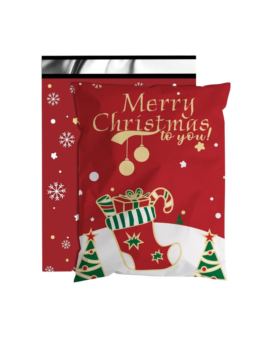 10×13&quot; Merry Christmas Polymailers