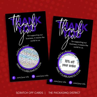 Scratch off Cards