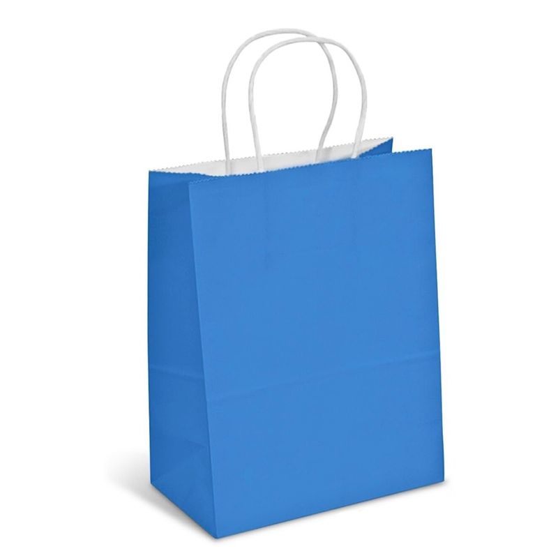 Blue 8×10 Kraft Bags