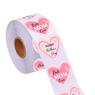 Mother's Day Heart Stickers