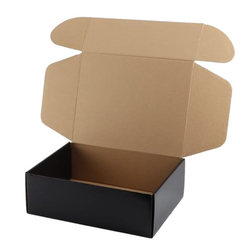 12×9×3" Black Merchandise Box