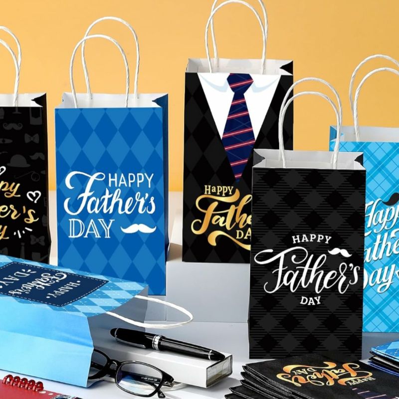 5×8 Assorted Fathers Day Shopping Bags