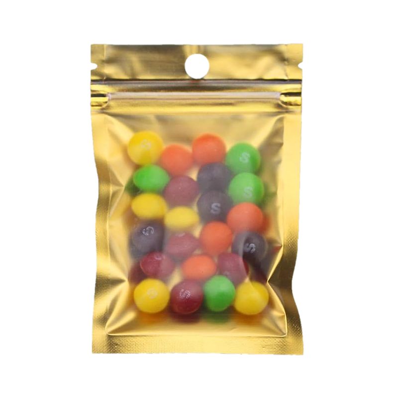 Bronze Mylar Ziplock Bags