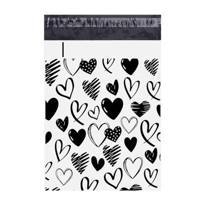 10×13" Heart Polymailers