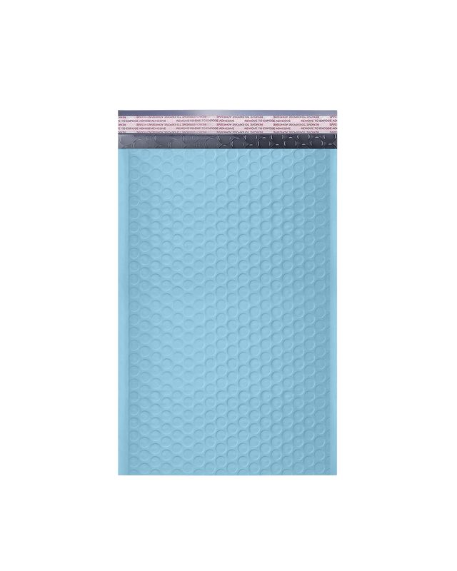 4×8 Bubble Mailers (Light Blue)