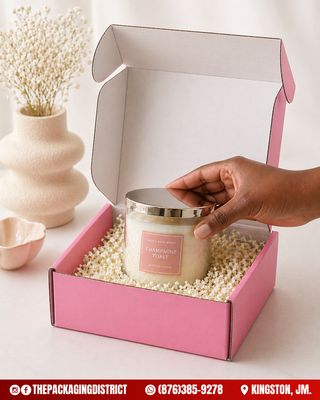9×6×3 Pink Merchandise Box