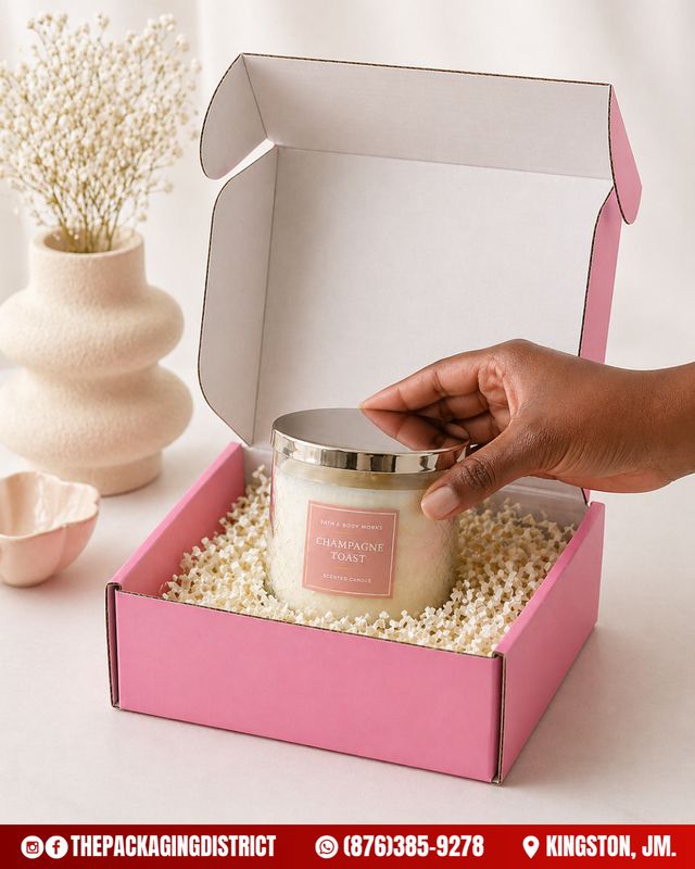 9×6×3 Pink Merchandise Box