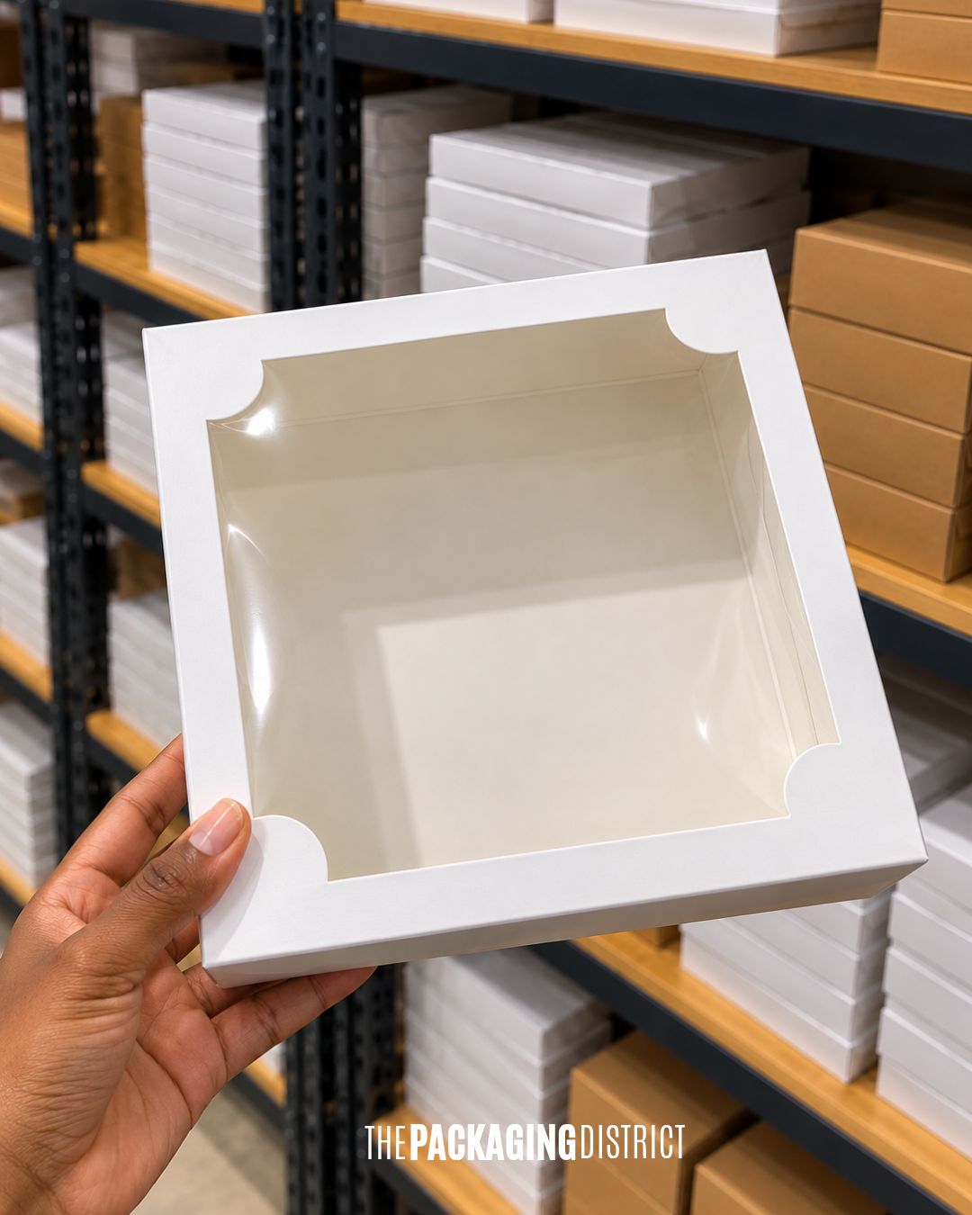 8×8×2.5 Window Cake Box