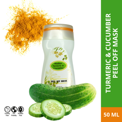 Madhur Turmeric and Cucumber peel off Mask