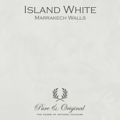 Marrakech Walls Island White