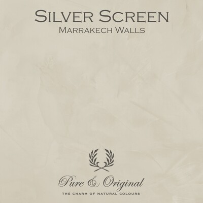 Marrakech Walls Silver Screen