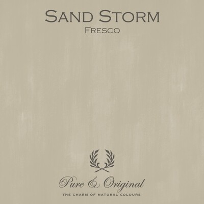 Fresco Kalkfarbe Sand Storm