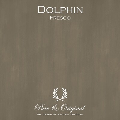Fresco Kalkfarbe Dolphin