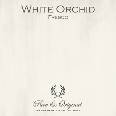 Fresco Kalkfarbe White Orchid