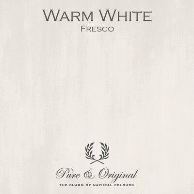 Fresco Kalkfarbe Warm White