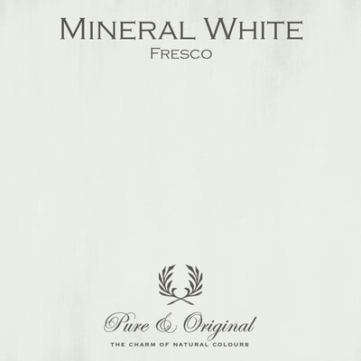 Fresco Kalkfarbe Mineral White