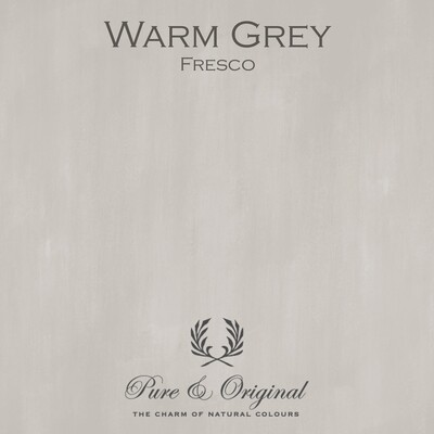 Fresco Kalkfarbe Warm Grey