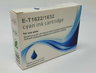 Compatible Epson 16 Cyan (E-T1622/1632)