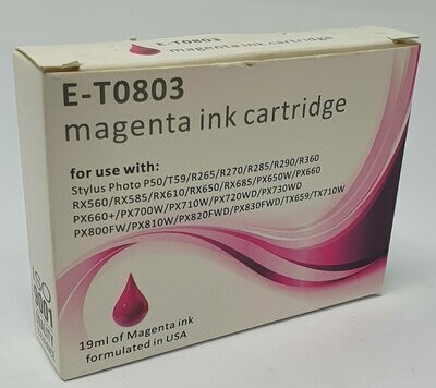 Compatible Epson T0803 Magenta (E-T0803)