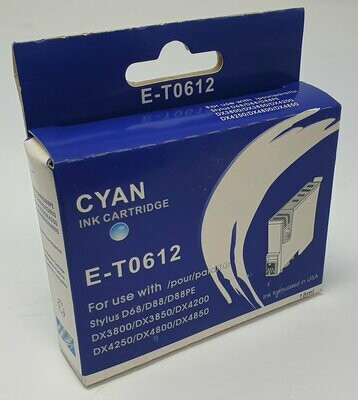 Compatible Epson T0612 Cyan (E-T0612)
